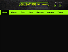 Tablet Screenshot of gilstire.com